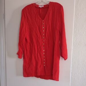 NorthStyle Red Crewneck Top